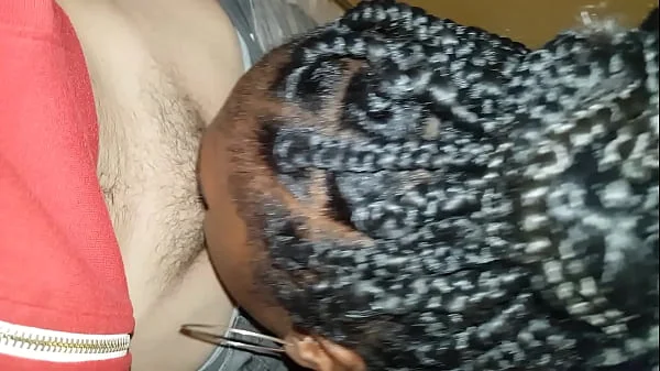 Ebony MIlf Sucking White Cock Multiple times