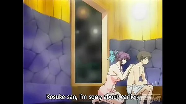 Step Mom gives a Bath to her 18yo Step Son - Hentai Uncensored [Subtitled]